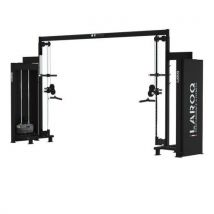 Machine Muscu Poulie Vis-à-vis 2x60kg Evolution Laroq