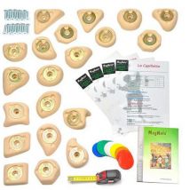 Lot de 20 - Prise D'escalade De Couleurs Pour Enfants