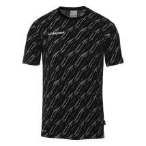 Uhlsport - T-shirt Progressive 28 Noir Enfant - Taille 11-12 ans - Polyester - Football