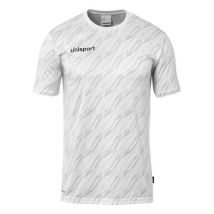 Uhlsport - T-shirt Progressive 28 Blanc Enfant - Polyester - Football - Taille 13-14 ans