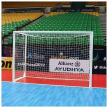 Paire Buts De Futsal Compétition Mobiles Repliables En Alu - Sodex