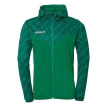 Uhlsport - Veste à Capuche Progressive 28 - Vert XXL - Polyester - Football - Mixte - Adulte