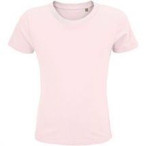 Tee-shirt Personnalisable Enfant Coton Organique Bio Jersey 150 Rose Pâle