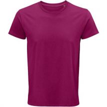 Sol-s - T-shirt Homme Crusader Coton Organique Bio - Fuchsia XXL - Oeko-Tex - Multisport