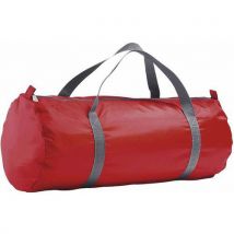 Sac De Voyage Souple En Polyester Rouge