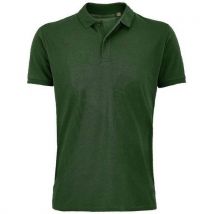 Polo Personnalisable Coton Organique Bio Vert Bouteille