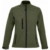 Veste Femme Zippée Softshell En Polyester Army