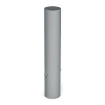 GES - Fourreaux pour mats arrières de foot - Aluminium Gris - Jeu de 6 - Diamètre 50mm