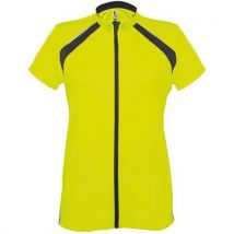 Maillot Cyclisme Enduro Femme Jaune