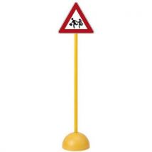 Panneau De Signalisation Routière - Endroit Fréquenté Par Des Enfants