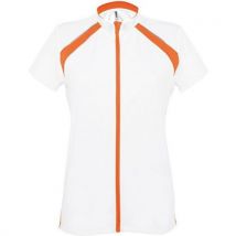 Maillot Cyclisme Enduro Femme Blanc