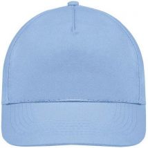 Casquette 5 Panneaux En Coton Brossé