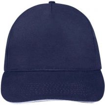 Sol-s - Casquette Sunny French Marine/B - Coton Bicolore - Oeko-Tex Standard 100 - Éco-responsable