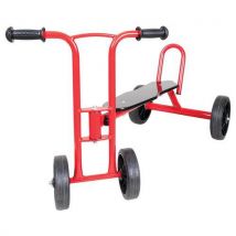 Manutan Expert - Vélo Duobus Dorémi 2-4 ans Rouge - Acier - 67kg - Motricité et Éveil
