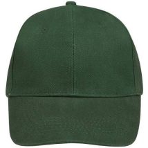 Sol-s - Casquette Buffalo Vert Bouteille - Coton Uni - Oeko-Tex Standard 100 - Éco-responsable