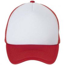 Casquette Filet En Polyester Bicolore