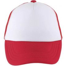 Casquette Filet Enfant En Polyester Bicolore