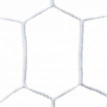 Paire De Filets De Buts Foot À 8 - Calcio 4mm - Vb Sports