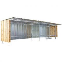 Abri Métal Pour 2 Roues - Manutan Expert