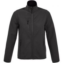 Veste Femme Zippée Softshell En Polyester Anthracite