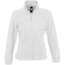 Veste Femme Micropolaire Zippée En Polyester Blanc
