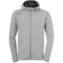 Veste Capuche Essential Gris Chiné Uhlsport