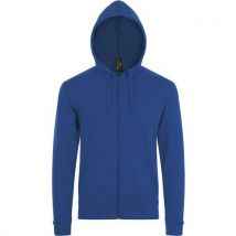 Veste Zippée À Capuche En Coton Royal