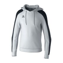 Erima - Sweat à capuche EVO STAR - Blanc/Noir - Taille 3XL - Textile Multisport Confortable