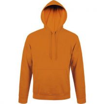 Sweat Personnalisable À Capuche En Coton Orange