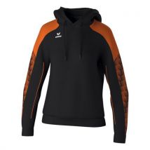 Sweat À Capuche Evo Star Femme - Noir/orange - Erima