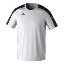 Erima - T-shirt EVO STAR enfant - Blanc/Noir - Taille 14 ans - Manches Courtes - Textile Multisport