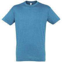 Lot de 10 - Sol-s - T-shirt Homme Classic Bleu Aqua 150g - Taille XS - Oeko-Tex - Personnalisable