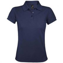 Polo Personnalisable Femme Prime En Polyesterfrench Marine