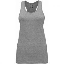 Débardeur Personnalisable Femme En Coton Gris Chiné