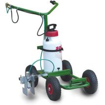 Traceuse de terrain PRO 8L - Vert - Idéale pour engazonné - Ergonomique - Garantie 2 ans