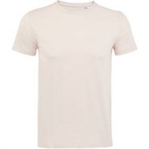 Tee-shirt Personnalisable Homme En Coton Organique Bio Rose Cremeux