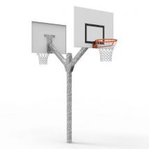 Panier Basket Double Têtes, Galvanisé À Chaud, Metaluplast