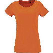 Tee-shirt Personnalisable Femme En Coton Organique Bio Orange