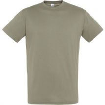 Tee-shirt Personnalisable Homme En Coton Kaki