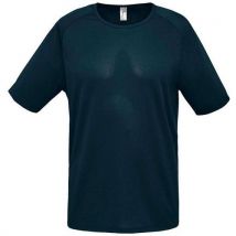 Tee-shirt Personnalisable De Sport Homme En Polyester Bleu Petrole