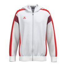 Erima - Veste à capuche CELEBRATE 125 Mixte Adulte Blanc/Rouge Taille S