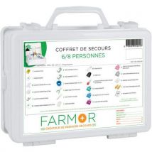 Coffret De Secours 8 Personnes Multirisques - Farmor