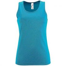 Débardeur Personnalisable De Sport Femme En Polyester Aqua
