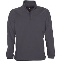 Sweat Personnalisable 1/2 Zip Standard Gris Polaire Expert