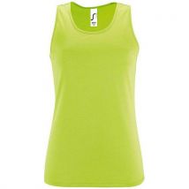 Débardeur Personnalisable De Sport Femme En Polyester Vert Pomme