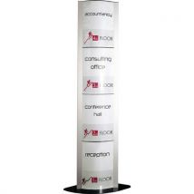 Totem Signalétique Pour Formats A3 Planorga