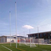 Paire De Buts De Rugby - Ges - En Aluminium Avec Charnières