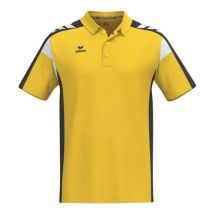 Erima - Polo CELEBRATE 125 function Jaune/Noir - Taille S - Polyester - Mixte Adulte
