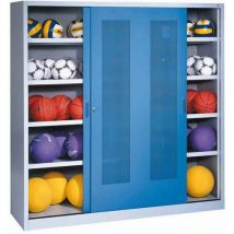 Armoire De Rangement Portes Coulissantes Perforees Cp