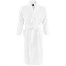 Peignoir Palace En Coton Blanc